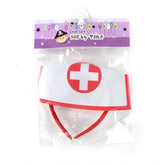 Nurse Hair Band 2B in packaging, featuring a red cross design, perfect for party costumes and dress-up.